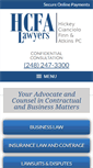 Mobile Screenshot of michiganbusinesslawyers.com